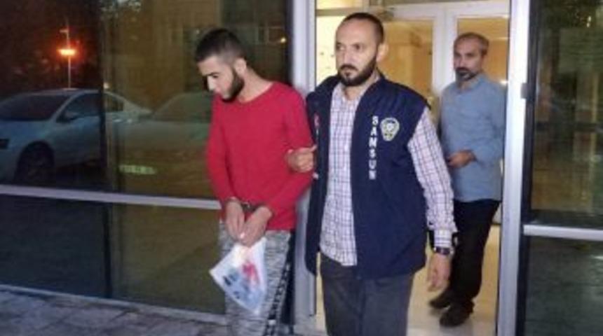 Samsun’da Iraklı Genç Cep Telefonu Ve Para Gaspından Tutuklandı