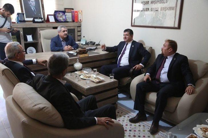 Chp Milletvekili Cavit Arı Ve Baha Ünlü Silopi’de G1