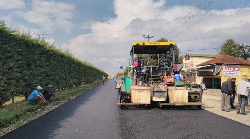 Düzce D100 Yan Yollar Asfalt İçin Hazırlanıyor