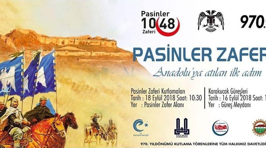 Pasinler Zaferine Coşkulu Kutlama