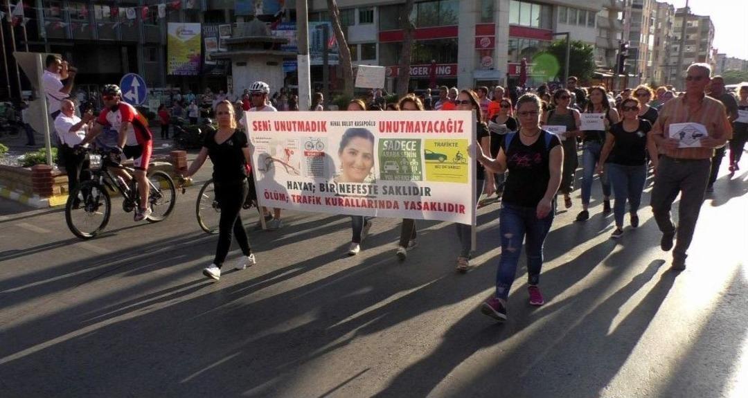 Nazilli Bisikletiyle İşe Giderken Kazada &Ouml;len Kasapoğlu İ&ccedil;in Pedalladı