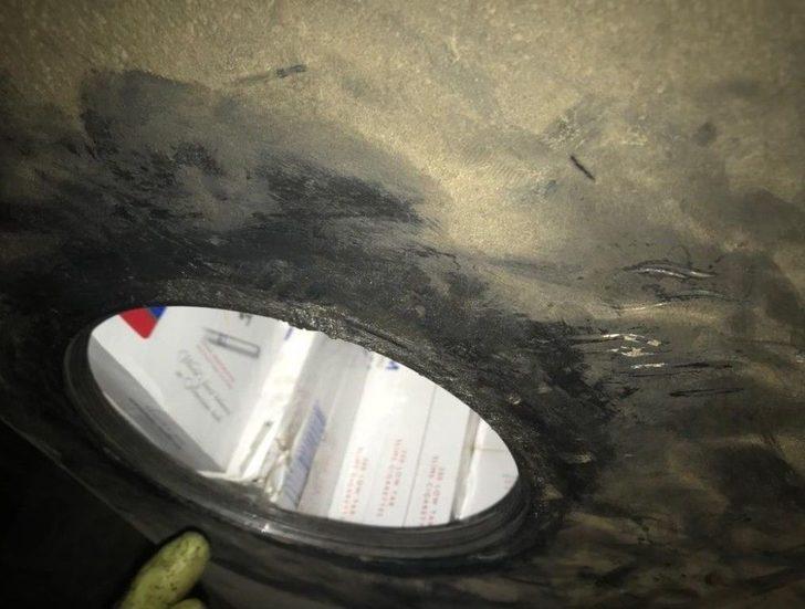 Van’da Kamyon Lastiği İçerisinde 6 Bin Paket Kaçak Sigara Ele Geçirildi G3