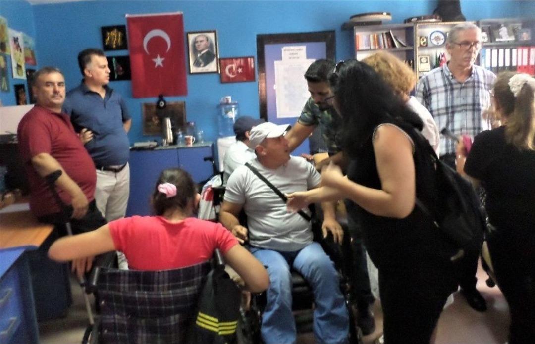 Engelli Derneği Se&ccedil;imlerini İptal Ettiren Kargaşa