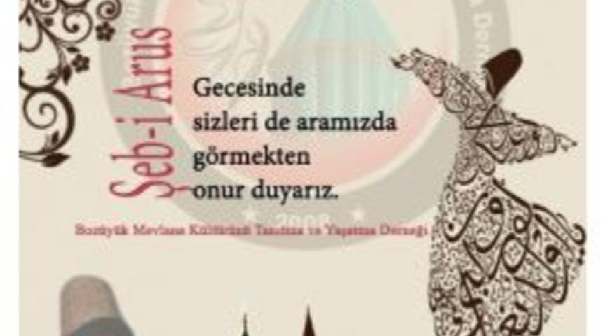 Hz. Mevlana 741. Vuslat Yıl D&ouml;n&uuml;m&uuml;nde Boz&uuml;y&uuml;k&rsquo;te De Anılacak