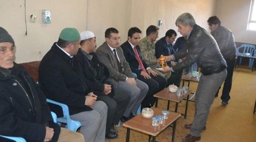 Sason Kaymakamı D&uuml;ndar Taziye Ziyaretlerinde