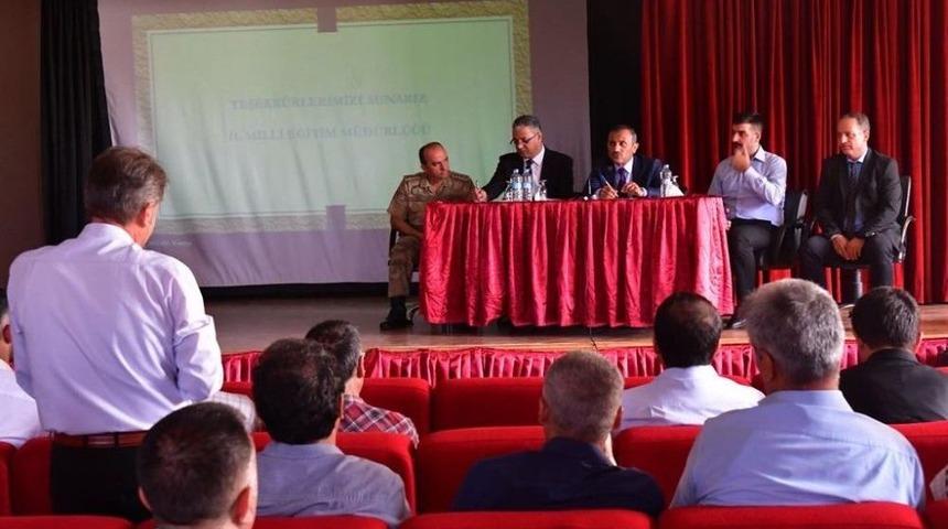 Tunceli&rsquo;de Okul G&uuml;venliği Toplantısı