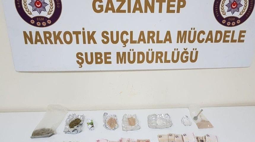 Gaziantep&rsquo;te Uyuşturucu Operasyonu, 17 G&ouml;zaltı