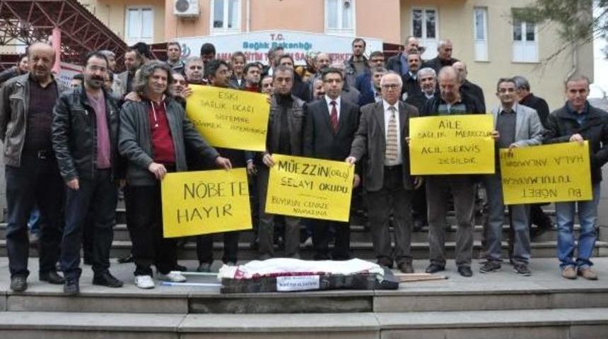 Adıyaman&rsquo;Da Aile Hekimleri İş Bıraktı