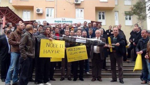 Adıyaman&rsquo;Da Aile Hekimleri İş Bıraktı 3