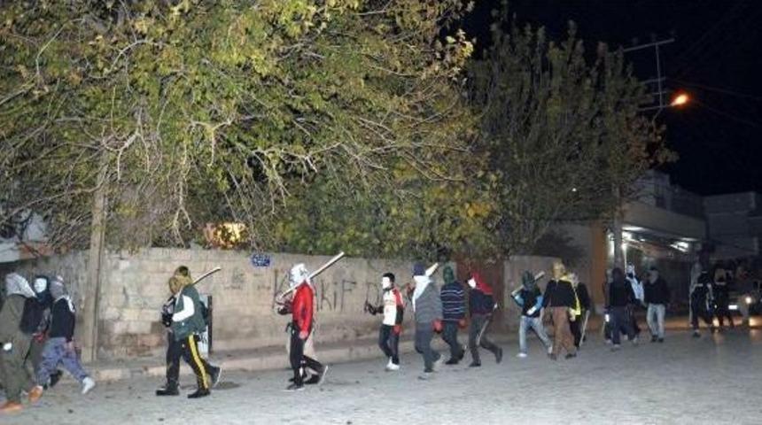 Nusaybin'de Gece Pkk Eylemi