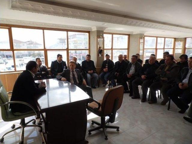 Kaymakam Tanrıkulu, Ak Parti İl&ccedil;e Teşkilatı&rsquo;nı Ziyaret Etti 1