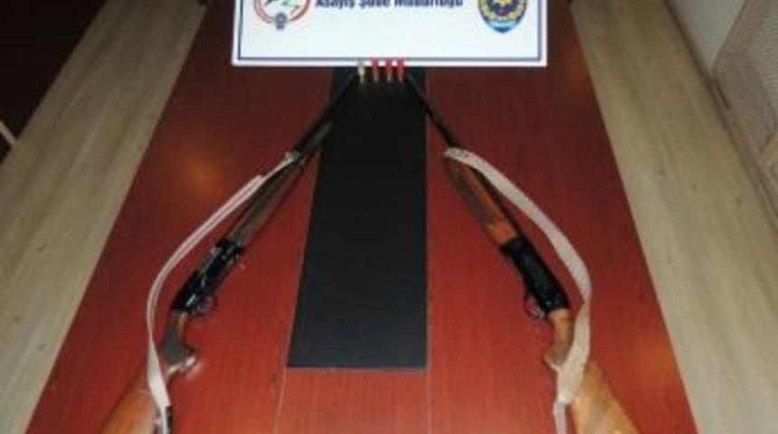 &Ccedil;alınan Av T&uuml;fekleri Bulundu