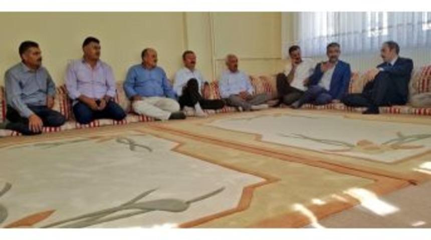 Başkan Epcim Hacdan Gelen Muhtarı Ziyaret Etti