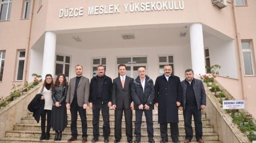 D&uuml;zce Tso&rsquo;dan D&uuml;zce Meslek Y&uuml;ksekokulu Ziyareti