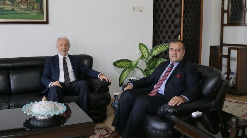 Başkan Sara&ccedil;oğlu&rsquo;ndan Başsavcısı Akbey&rsquo;e Ziyaret