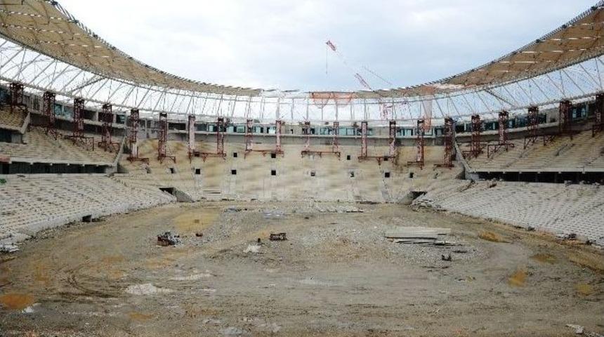 Bursa Stadyumuna Haziran 2015&rsquo;te Kavuşuyor