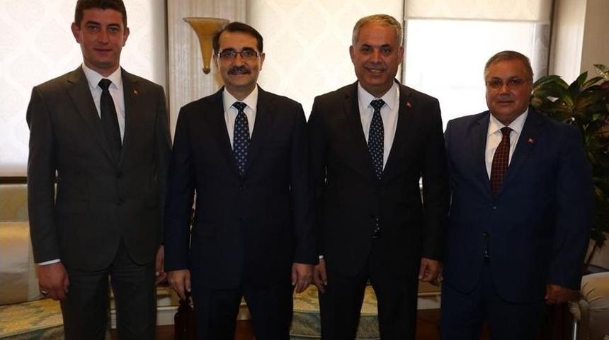 Başkan Yaman&rsquo;ın Ankara Temasları