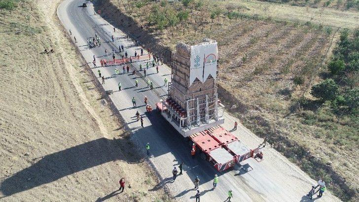İmam Abdullah Türbesi’nin Minaresi Taşındı G1