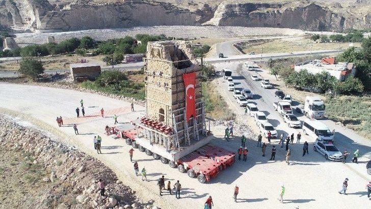İmam Abdullah Türbesi’nin Minaresi Taşındı G2