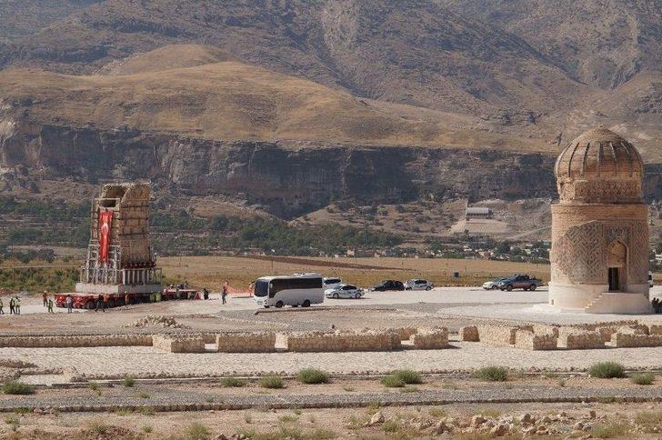 İmam Abdullah Türbesi’nin Minaresi Taşındı G4