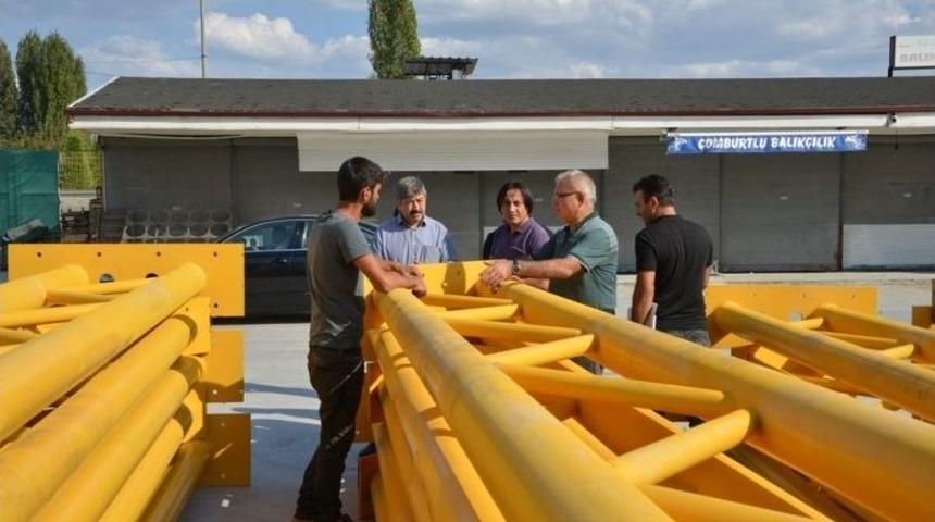 Gediz Pazar Yerinin Üzeri Kapatılıyor