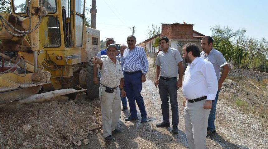 Akseki Bucakkışla Grup Yolu Yenileniyor