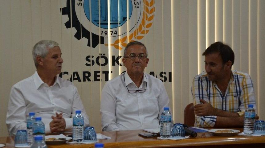 Başkan Toyran&rsquo;dan S&ouml;ke Ticaret Odasına Ziyaret