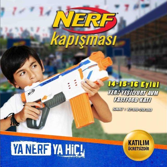 Samsun’da Nerf Turnuvası