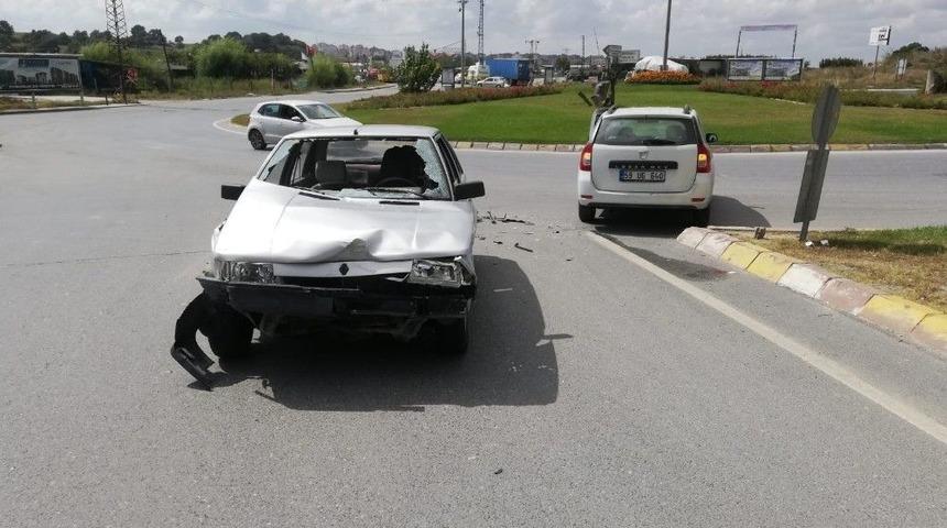 Tekirdağ&rsquo;da Trafik Kazası: 1 Yaralı