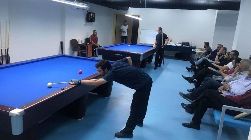 Bilardo 4. Tur Ma&ccedil;larıyla Devam Ediyor