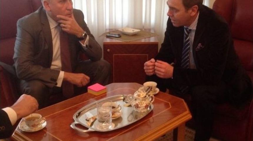 Kavuncu&rsquo;dan B&uuml;y&uuml;kel&ccedil;i Kıss&rsquo;e &rsquo;hayırlı Olsun&rsquo; Ziyareti