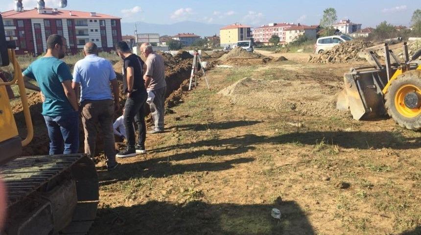 Yağmurlama Hattı Çalışmaları Başlattı