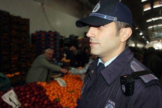 Zabıta Ekipleri Yaka Kameralı Denetimlere Başladı