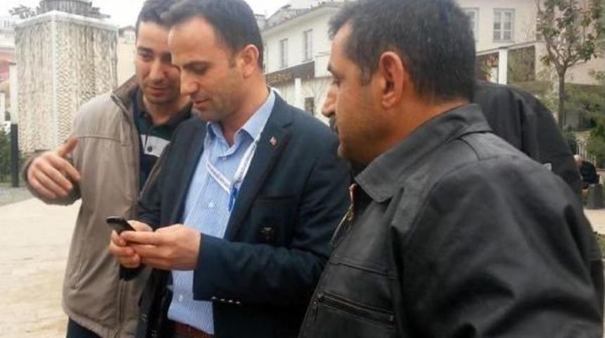 250 Kilometre Yol Gidip Eşini Dolandırılmaktan Kurtardı