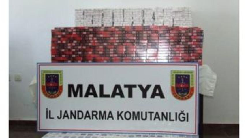 Malatya’da 8 Bin Paket Kaçak Sigara Ele Geçirildi