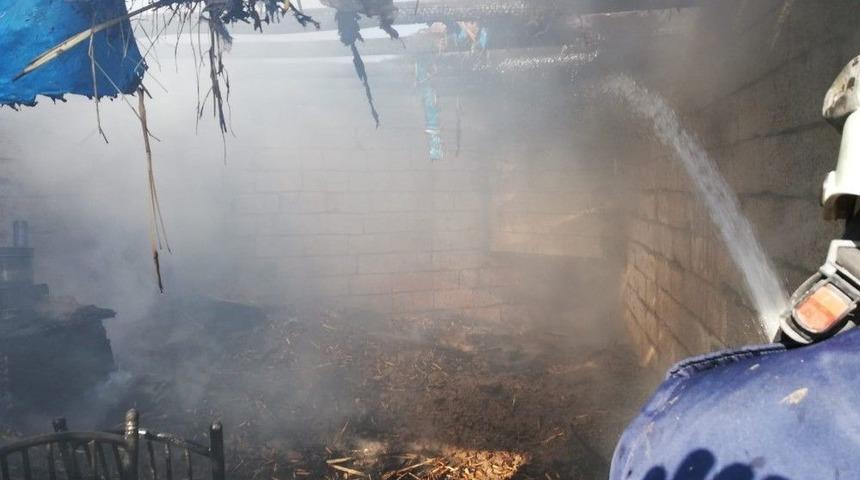 Doğubayazıt&rsquo;ta &Ccedil;ıkan Yangın Korkuttu