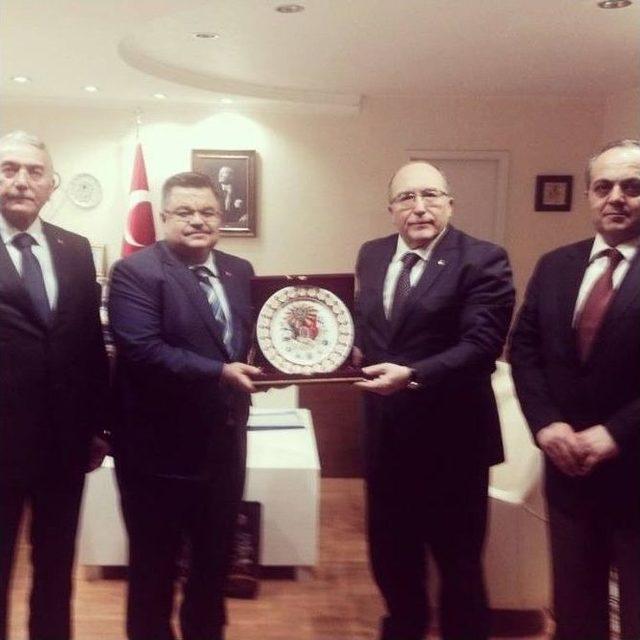 Belediye Başkanı Yağcı&rsquo;nın Ankara Temasları 3