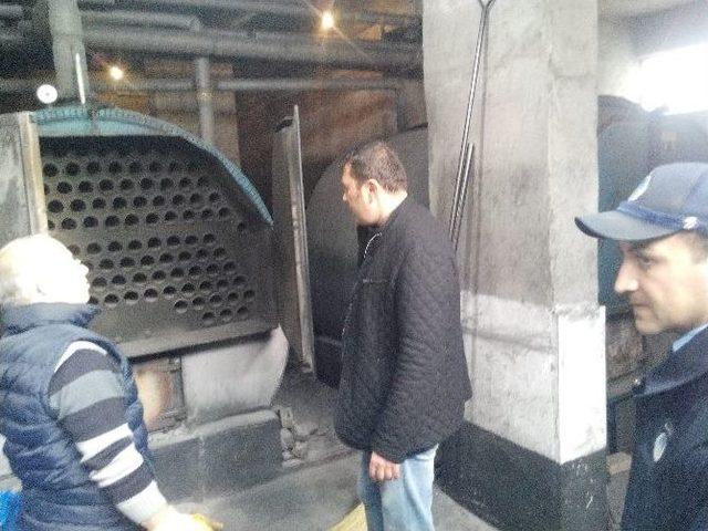 Bilecik Belediyesi İle &Ccedil;evre Ve Şehircilik İl M&uuml;d&uuml;rl&uuml;ğ&uuml; Ekiplerinden &rsquo;&rsquo;kalorifer Kazanı Ve K&ouml;m&uuml;r Denetimi&rsquo;&rsquo; 1