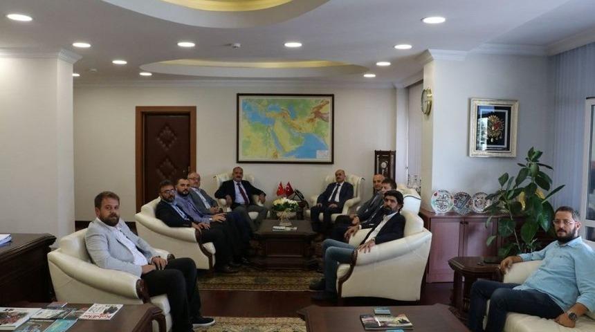 M&uuml;siad&rsquo;dan Vali Dağlı&rsquo;ya Ziyaret