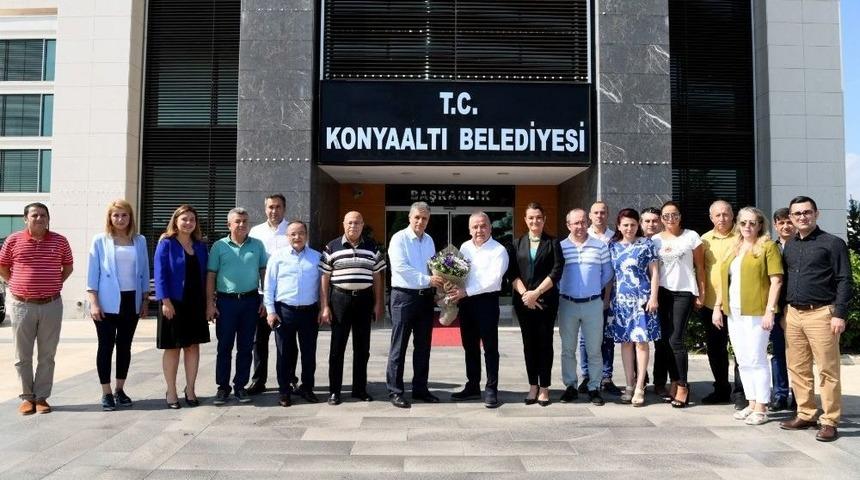 Başkan B&ouml;cek&rsquo;ten İbrahim Keklik&rsquo;e Veda