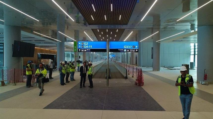 (&ouml;zel) A&ccedil;ılmasına 46 G&uuml;n Kala İstanbul Yeni Havalimanı Havadan G&ouml;r&uuml;nt&uuml;lendi