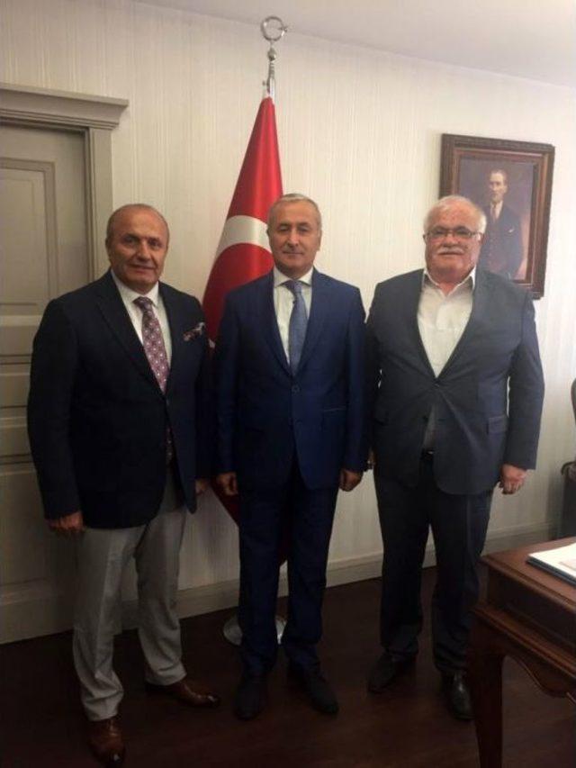 Başkan Arslan, Milli Eğitim Bakan Yardımcısı Safran’ı Ziyaret Etti