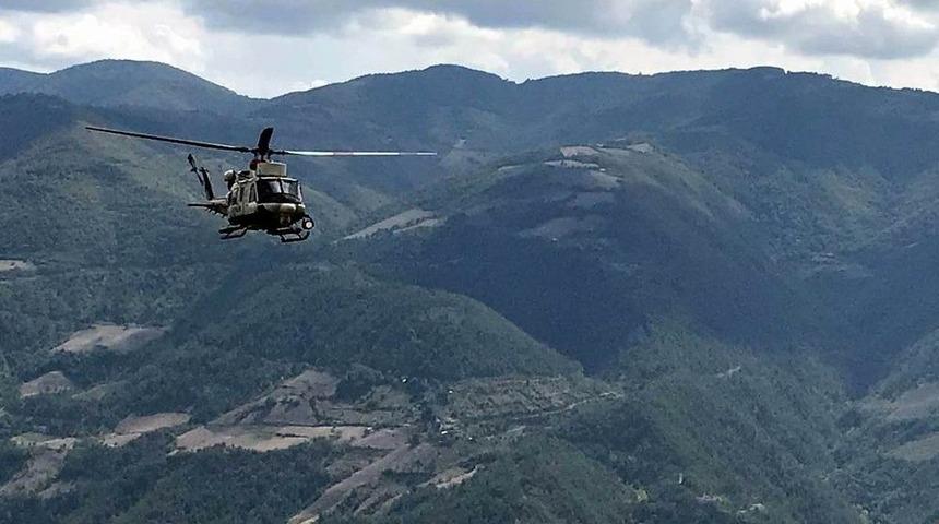 Jandarmadan Helikopterli Kenevir Araması