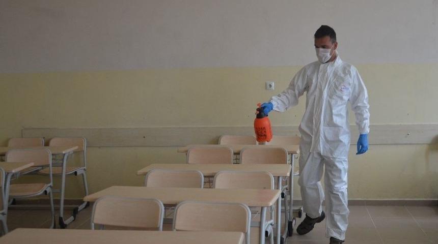 Ergene’de Okullar Dezenfekte Edildi