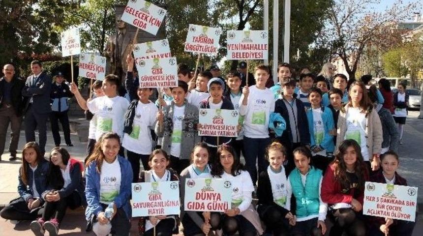 D&uuml;nya Gıda G&uuml;n&uuml; Yenimahalle&rsquo;de Kutlandı