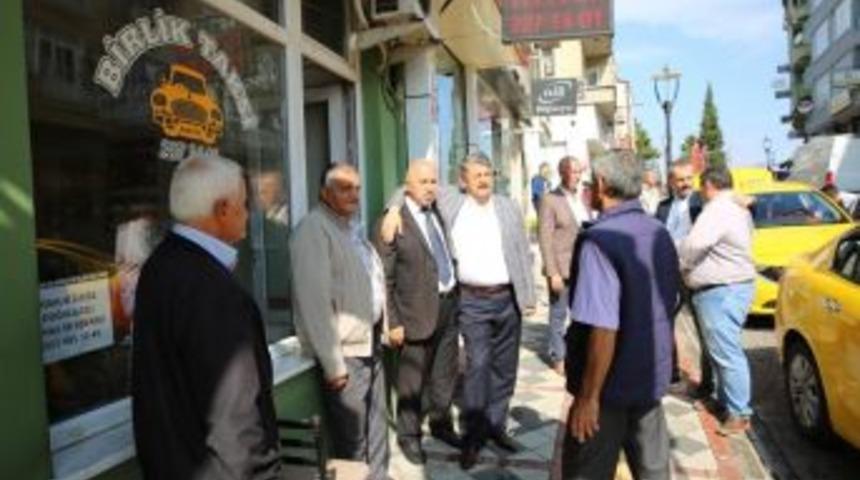 Başkan Akın, Esnafların Taleplerini Dinledi