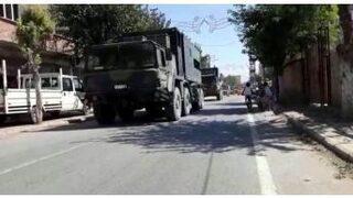 İdlib Sınırına Topçu Bataryası Sevkıyatı Yapıldı