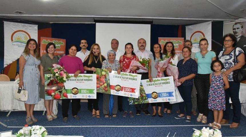 Kadın Çiftçiler Yarışmasının Kemer Birincisi, Tuğba Kavuz Oldu