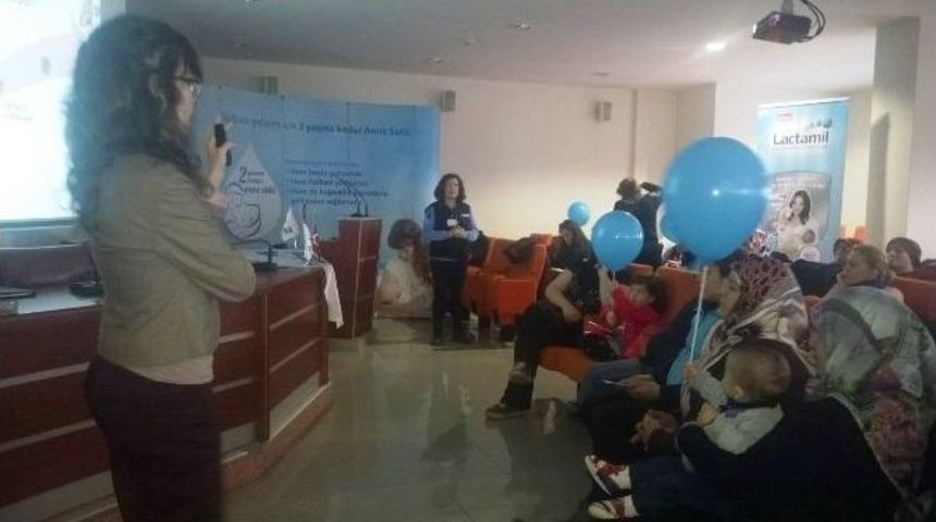 İzmit&rsquo;te Anne S&uuml;t&uuml;n&uuml;n &Ouml;nemi Anlatıldı