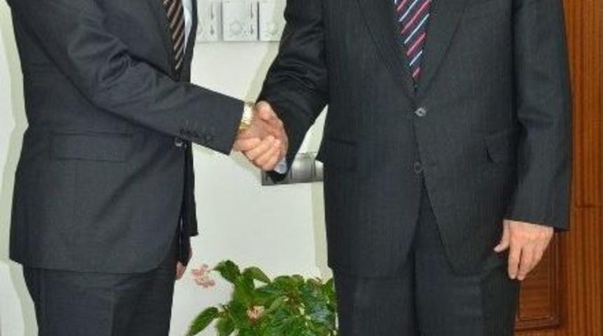 Denizlispor Y&ouml;netimi&rsquo;nden Vali Kocatepe&rsquo;ye Ziyaret